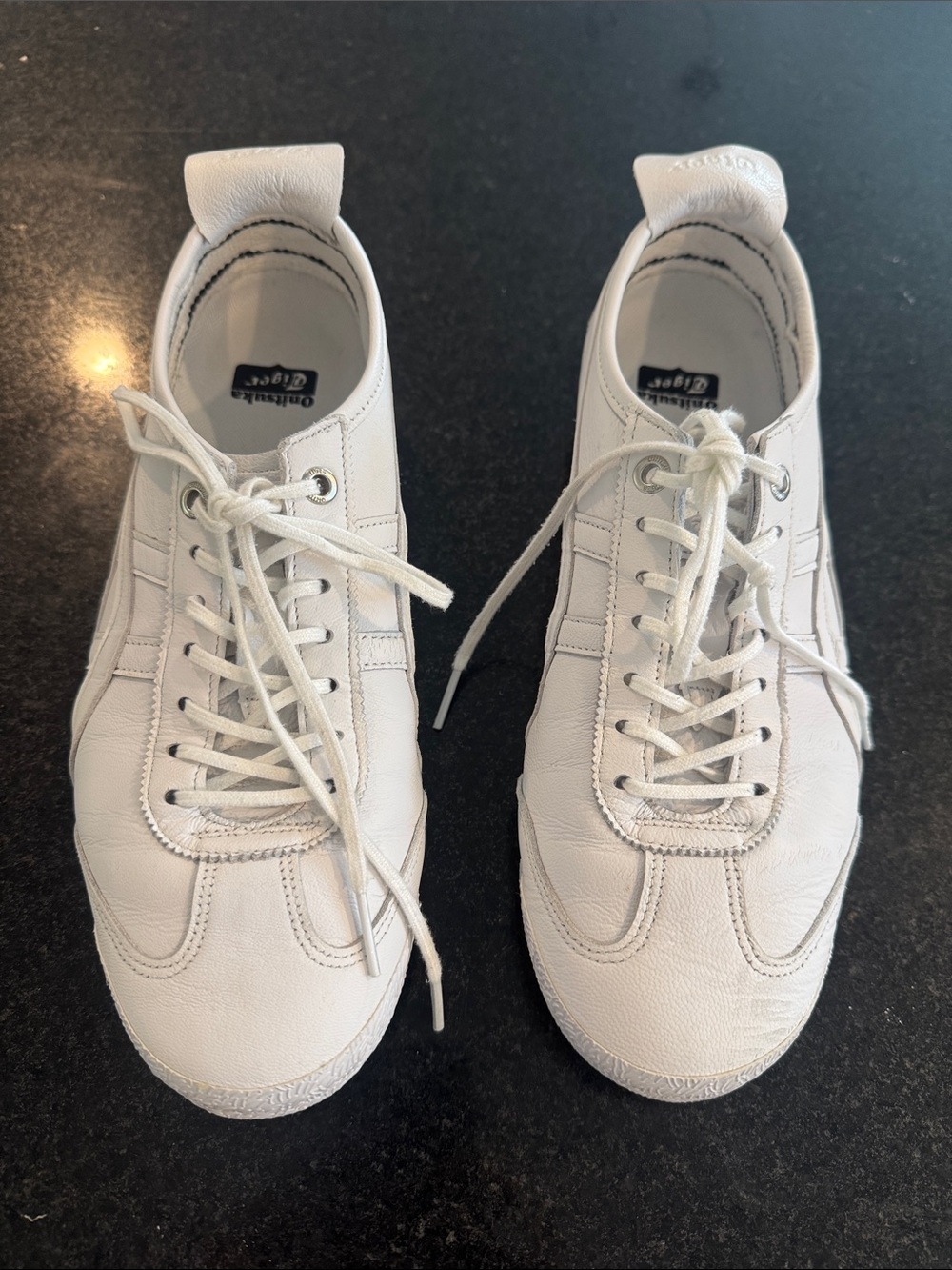Onitsuka Tiger by Asics White Women's Sneakers - Picture 6 of 9